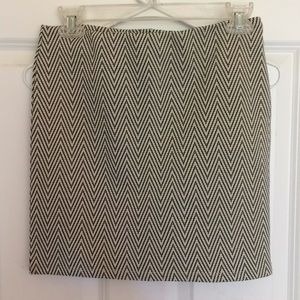 Patterned Mini Skirt